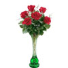 Click here for more on Vase with six long stemmed Roses