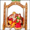 Click here for more on Radha Krishna Idol in a Swinging Cradle