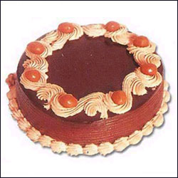 Click here for more on Truffle Chocolate Cake - Eggless - 1.5 kg