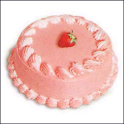 Click here for more on Strawberry Cake - Eggless - 1.5 kg