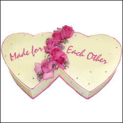 Click here for more on Made for Each Other - Fresh Cream Cake