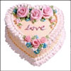 Click here for more on Sweet Heart - Fresh Cream Cake