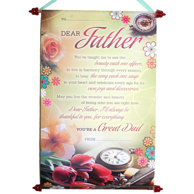Click here for more on Message Scroll for Father - Code 10-code001