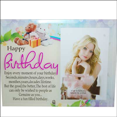 Click here for more on Birthday Desktop Message stand - 111-code 003