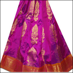 Click here for more on Dark Pink Parikine with Blouse - SPO-15