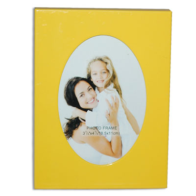 Magnetic Photo Frame - Yellow color