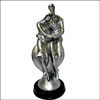 Click here for more on Couple on Heart - Silver Antique(9755)