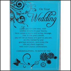 Click here for more on Wedding Message stand-001