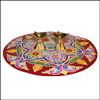 Click here for more on Rangoli Sticker with 2 Brass Diyas