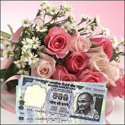 Click here for more on Cash Voucher - Rs. 3,001 with Mixed flowers
