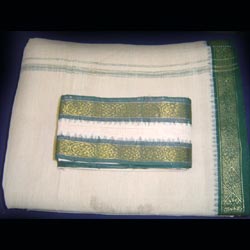 Click here for more on Pure Ponduru Khaddar Kora Dhoti & Kanduva