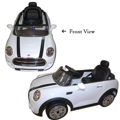 Click here for more on Mini Cabrio-656-R (Kids Car)