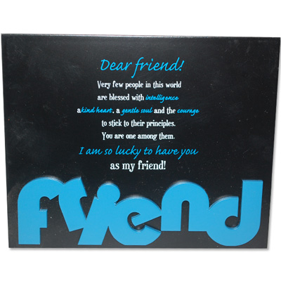 Click here for more on Friend Message Stand -207-001