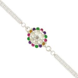 Click here for more on AILA SILVER RAKHI (JR-18)