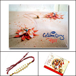 Click here for more on Bandhan Rakhi Gift Hamper ( 11 no)