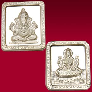 Click here for more on LAXMI GANESH SILVER COIN HAMPER(JPG11)