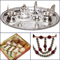 Click here for more on Ganesh Chaturthi Pooja Set Hamper