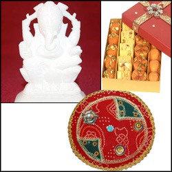 Click here for more on Ganesh Chaturthi Hamper - code02
