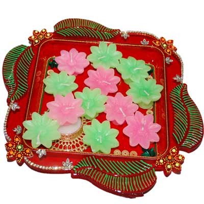 Click here for more on Diwali Deep Tray - code12