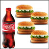 Click here for more on Veggie Burger - McDonalds (4 pieces) + Coke