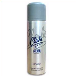 Click here for more on Charlie Silver Perfumed Body Spray