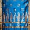 Click here for more on Peacock blue Venkatagiri Pattu Saree
