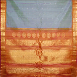 Click here for more on Gadwal Seico - Kalanetablue Color MHS-18 (With Blouse)