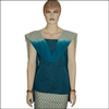 Click here for more on Contrast Green and Cream Dress Material - DRB-10