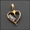 Click here for more on Heart shape Diamond Pendant - AE1301A
