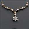 Click here for more on Double hooked Gold Pendant - AE1301E