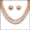 Click here for more on Simple Peach Color Pearl set - (2 liner)