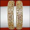Click here for more on White Stone Bangle -920 (2 Bangles)