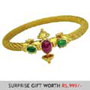 Click here for more on MRIG GOLD BANGLE (SJPGBG01)