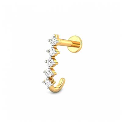 Click here for more on JUHI DIAMOND NOSE RING - TNP10213144