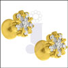 Click here for more on Flower Diamond Earrings - JPNM2617