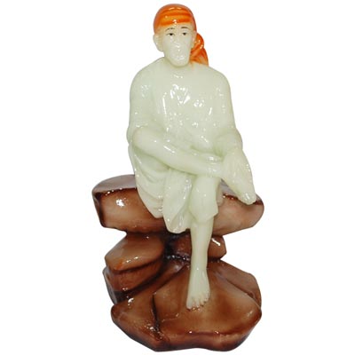Click here for more on Marble Finish Sai Baba Idol (Radium) - code 75-code001