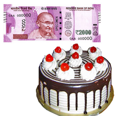 Click here for more on Cash - Rs. 2001 , 1kg cake