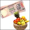 Click here for more on Cash - Rs. 10,001 with fruits