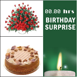 Click here for more on Red Roses (40 )Bouquet with Cake
