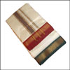 Click here for more on Pure Silk (Pattu Dhoti with kanduva) - double border