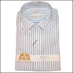 Click here for more on'White with Blue strips - Full Sleeves shirt'