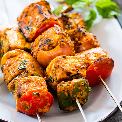 Click here for more on Paneer Tikka Kabab (Hotel Paradise)