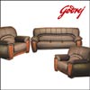 Click here for more on Godrej Manhattan 3+1+1 seater Sofa set