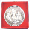 Click here for more on Shri Ganesh,Lakshmi, Sarasvathi Silver Coin - p02073