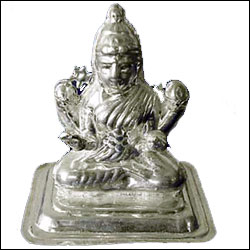 Click here for more on'Shri Lakshmi Silver Idol - p02075'