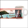 Click here for more on Milk White personalised Mug - (for Dad)